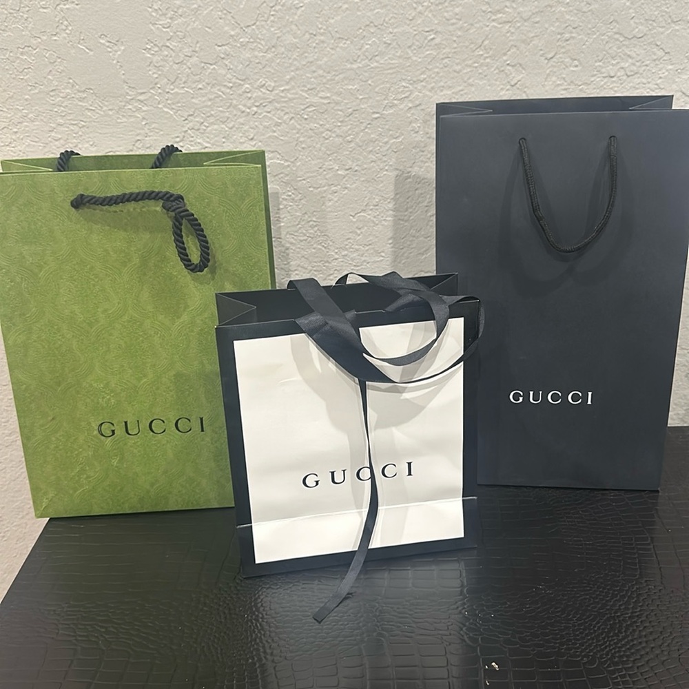 Gucci gift bags